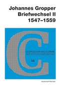 Cover: Johannes Gropper: Briefwechsel - Aschendorff