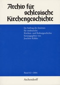Cover: Archiv f&uuml;r Schlesische Kirchengeschichte - Aschendorff