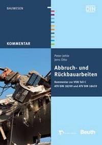 Enlarge image Cover: Abbruch- und Rückbauarbeiten - DIN Media
