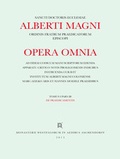 Cover: Opera Omnia / De Praedicamentis - Aschendorff