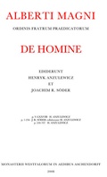 Cover: Opera Omnia / De homine - Aschendorff