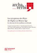 Cover: Les r&eacute;ceptions des P&egrave;res de l'&Eacute;glise au moyen age (800-1500) - Aschendorff