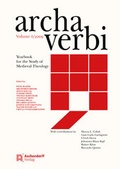 Cover: Archa Verbi, Vol. 6/2009 - Aschendorff