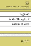 Cover: Ineffabilis in the Thought of Nicolas of Cusa - Aschendorff