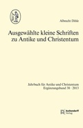 Cover: Ausgew&auml;hlte kleine Schriften zu Antike und Christentum - Aschendorff