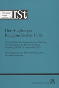 Cover: Der Augsburger Religionsfrieden 1555 - Aschendorff