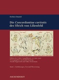 Cover: Herbert Douteil: Die 'Concordantiae Caritatis' des Ulrich von Lilienfeld - Aschendorff