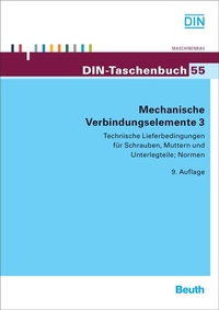 Enlarge image Cover: Mechanische Verbindungselemente 3 - DIN Media