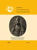 Cover: Beitr&auml;ge zur westf&auml;lischen Familienforschung, Band 69-2011 - Aschendorff