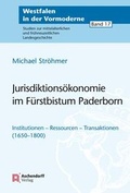 Cover: Jurisdiktions&ouml;konomie im F&uuml;rstbistum Paderborn - Aschendorff