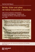 Cover: Rechte, G&uuml;ter und Lehen der K&ouml;lner Erzbisch&ouml;fe in Westfalen - Aschendorff