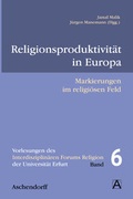 Cover: Religionsproduktivit&auml;t in Europa - Aschendorff