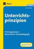 Cover: Unterrichtsprinzipien - Auer Verlag in der AAP Lehrerwelt GmbH