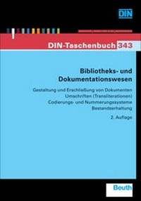 Abbildung von: Bibliotheks- und Dokumentationswesen - DIN Media
