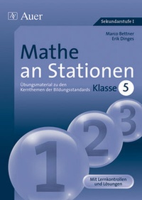 Abbildung von: Mathe an Stationen 5 - Auer Verlag in der AAP Lehrerwelt GmbH