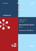 Cover: Barrierefreies Bauen Band 2 - DIN Media