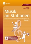 Cover: Musik an Stationen 3 - Auer Verlag in der AAP Lehrerwelt GmbH