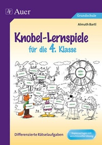 Abbildung von: Knobel-Lernspiele für die 4. Klasse - Auer Verlag in der AAP Lehrerwelt GmbH