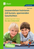 Cover: Leseverstehen trainieren mit kurzen, spannenden Geschichten - Auer Verlag in der AAP Lehrerwelt GmbH