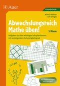 Cover: Abwechslungsreich Mathe &uuml;ben! Kl. 3 - Auer Verlag in der AAP Lehrerwelt GmbH
