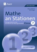 Cover: Mathe an Stationen 7 - Auer Verlag in der AAP Lehrerwelt GmbH