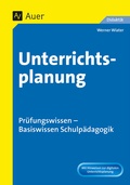 Cover: Unterrichtsplanung - Auer Verlag in der AAP Lehrerwelt GmbH