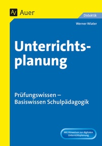 Abbildung von: Unterrichtsplanung - Auer Verlag in der AAP Lehrerwelt GmbH