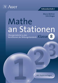 Abbildung von: Mathe an Stationen 8 - Auer Verlag in der AAP Lehrerwelt GmbH
