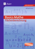 Cover: Basics Mathe: Fl&auml;chenberechnung - Auer Verlag in der AAP Lehrerwelt GmbH
