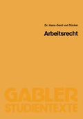 Cover: Arbeitsrecht - Springer Gabler