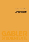 Cover: Arbeitsrecht - Springer Gabler