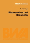 Cover: Bilanzanalyse und Bilanzkritik - Springer Gabler