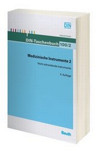 Enlarge image Cover: Medizinische Instrumente 2 - DIN Media