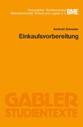 Cover: Einkaufsvorbereitung - Springer Gabler