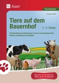 Cover: Tiere auf dem Bauernhof - Auer Verlag in der AAP Lehrerwelt GmbH