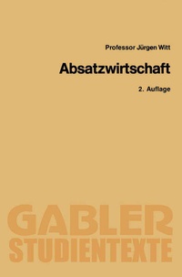 Enlarge image Cover: Absatzwirtschaft - Springer Gabler