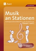 Cover: Musik an Stationen 1/2 - Auer Verlag in der AAP Lehrerwelt GmbH