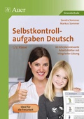 Cover: Selbstkontrollaufgaben Deutsch 1/2 - Auer Verlag in der AAP Lehrerwelt GmbH