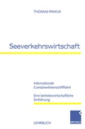 Cover: Seeverkehrswirtschaft - Springer Gabler