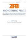 Cover: Innovation und Absatz - Springer Gabler