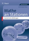 Cover: Mathe an Stationen spezial -Geometr. Abbildungen- - Auer Verlag in der AAP Lehrerwelt GmbH