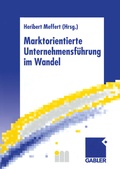Cover: Marktorientierte Unternehmensf&uuml;hrung im Wandel - Springer Gabler