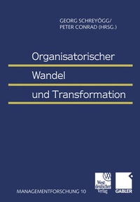 Abbildung von: Organisatorischer Wandel und Transformation - Springer Gabler