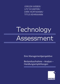 Enlarge image Cover: Technology Assessment - Springer Gabler