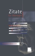 Cover: Zitate f&uuml;r Manager - Springer Gabler