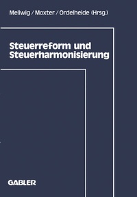 Abbildung von: Steuerreform und Steuerharmonisierung - Springer Gabler