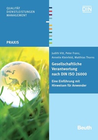 Abbildung von: Gesellschaftliche Verantwortung nach DIN ISO 26000 - DIN Media