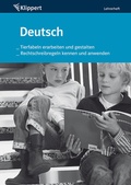 Cover: Tierfabeln erarbeiten, gestalten | Rechtschreibung - Klippert Verlag in der AAP Lehrerwelt GmbH