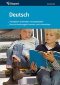 Cover: Tierfabeln erarbeiten, gestalten | Rechtschreibung - Klippert Verlag in der AAP Lehrerwelt GmbH
