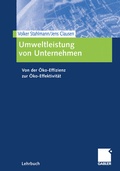 Cover: Umweltleistung von Unternehmen - Springer Gabler